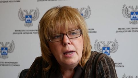 Майя Пирогова: Машину съёмочной группы "Вести.Донецк" прицельно атаковал дрон террористов ВСУ в Горловке