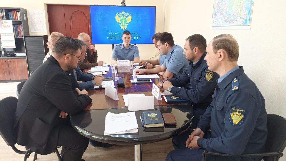 Донецкое управление Ростехнадзора провело встречу с руководством ГУП ДНР «Донбасстеплоэнерго»