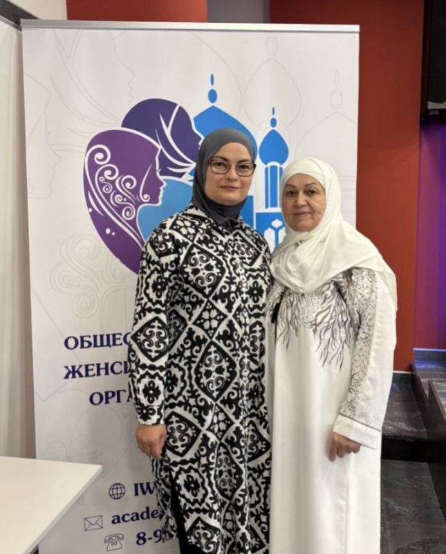 Председатель женсовета Горловки приняла участие в XIV Всероссийском съезде женских мусульманских организаций Председатель женсовета Горловки приняла участие в XIV Всероссийском съезде женских мусульманских организаций