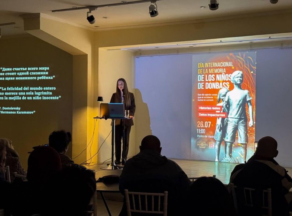 В Чили открыли выставку, посвященную детям Донбаса В Чили открыли выставку, посвященную детям Донбаса