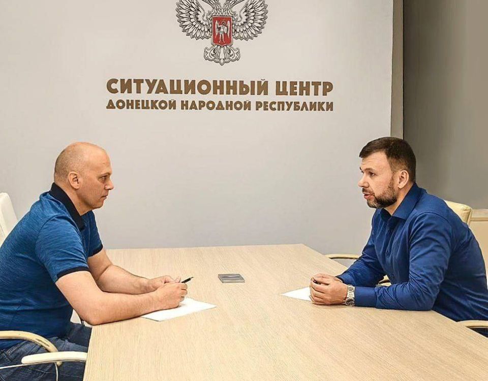 Денис Пушилин: Запросил у Калининградской области дополнительные водовозы для доставки воды жителям