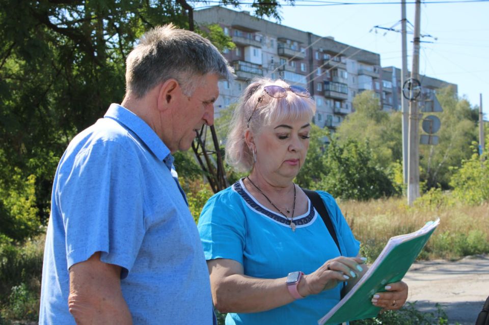 Состоялось выездное совещание по поручению главы администрации городского округа Горловка Состоялось выездное совещание по поручению главы администрации городского округа Горловка