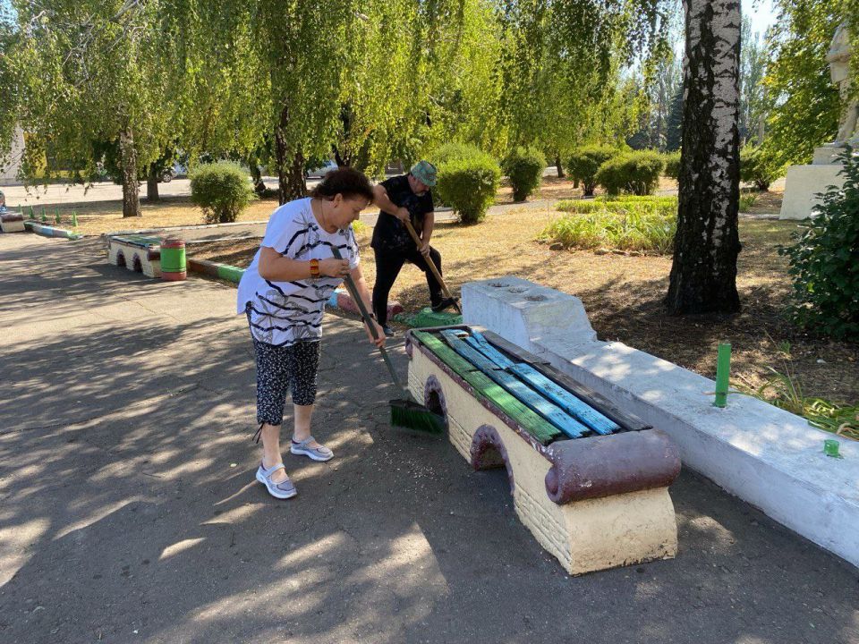 Иван Приходько: В Калининском районе Горловки продолжается всероссийский партийный проект «Единой России» «Городская среда» Иван Приходько: В Калининском районе Горловки продолжается всероссийский партийный проект «Единой России» «Городская среда»