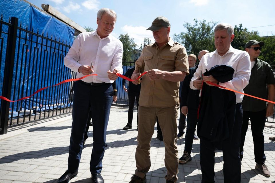 Марат Хуснуллин посетил ДНР с рабочей поездкой Марат Хуснуллин посетил ДНР с рабочей поездкой