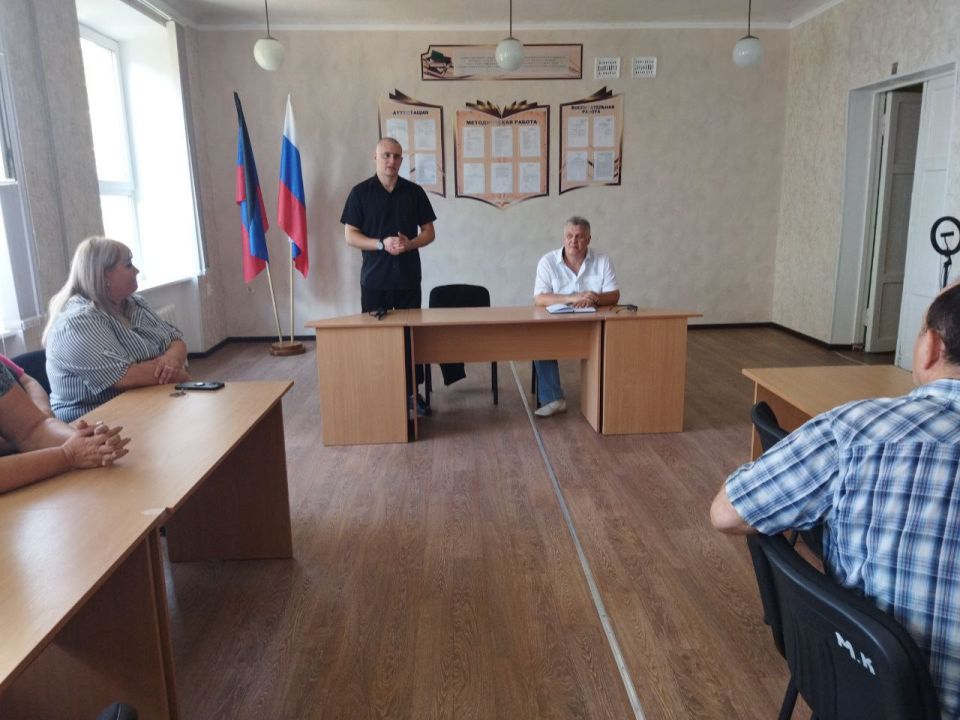 Иван Приходько: В Никитовском внутригородском районе городского округа Горловка прошла встреча с жителями