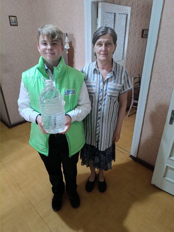 Иван Приходько: Молодёжь не остаётся в стороне – помощь в условиях водного дефицита Иван Приходько: Молодёжь не остаётся в стороне – помощь в условиях водного дефицита