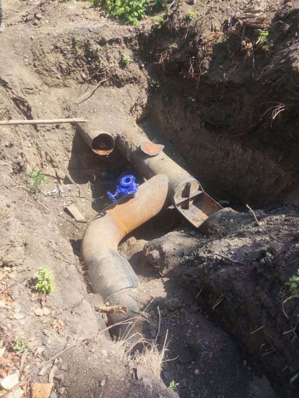 Специалисты заменили более 500 метров водопроводных сетей в Горловке Специалисты заменили более 500 метров водопроводных сетей в Горловке