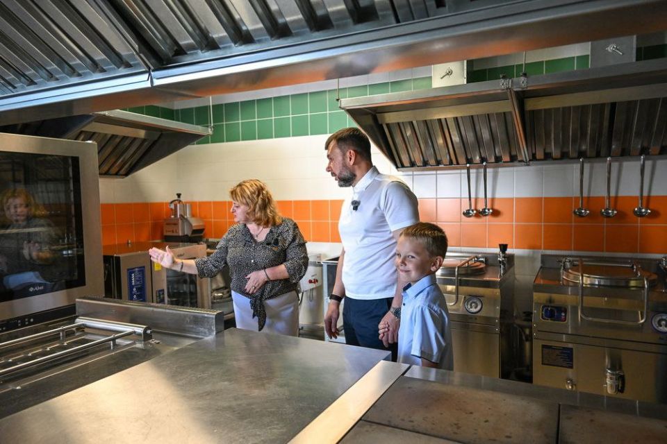 Денис Пушилин: Проверил готовность к учебному году и качество завершенного ремонта в донецком детском саду №309 Денис Пушилин: Проверил готовность к учебному году и качество завершенного ремонта в донецком детском саду №309