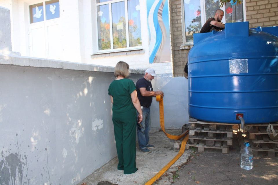 Роман Конев: Депутаты городского Совета продолжают борьбу за воду совместно с Главой Донецкой Народной Республики