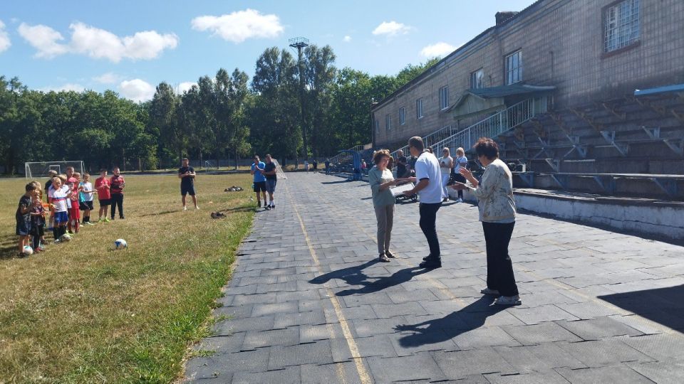 Иван Приходько: В рамках реализации партийного проекта Единой России «Детский спорт» в Горловке проведен мастер-класс по футболу Иван Приходько: В рамках реализации партийного проекта Единой России «Детский спорт» в Горловке проведен мастер-класс по футболу