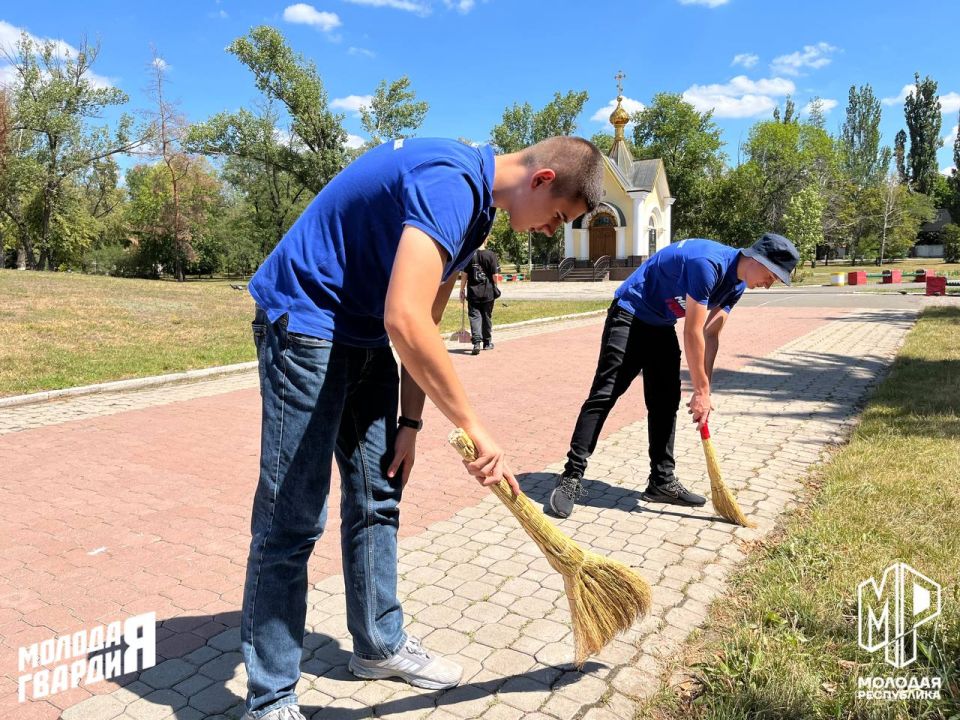 Активисты Молодёжки Горловки провели ЭКО-Марафон