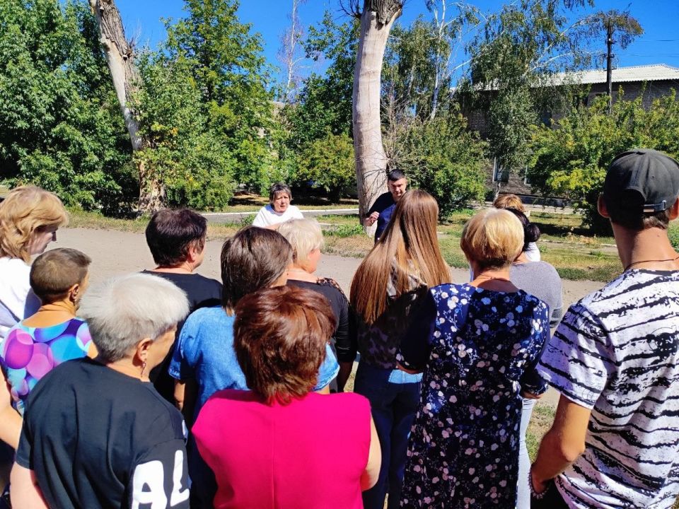 Иван Приходько: Состоялась встреча заместителя руководителя Управы Калининского внутригородского района города Горловка администрации городского округа Горловка с жителями