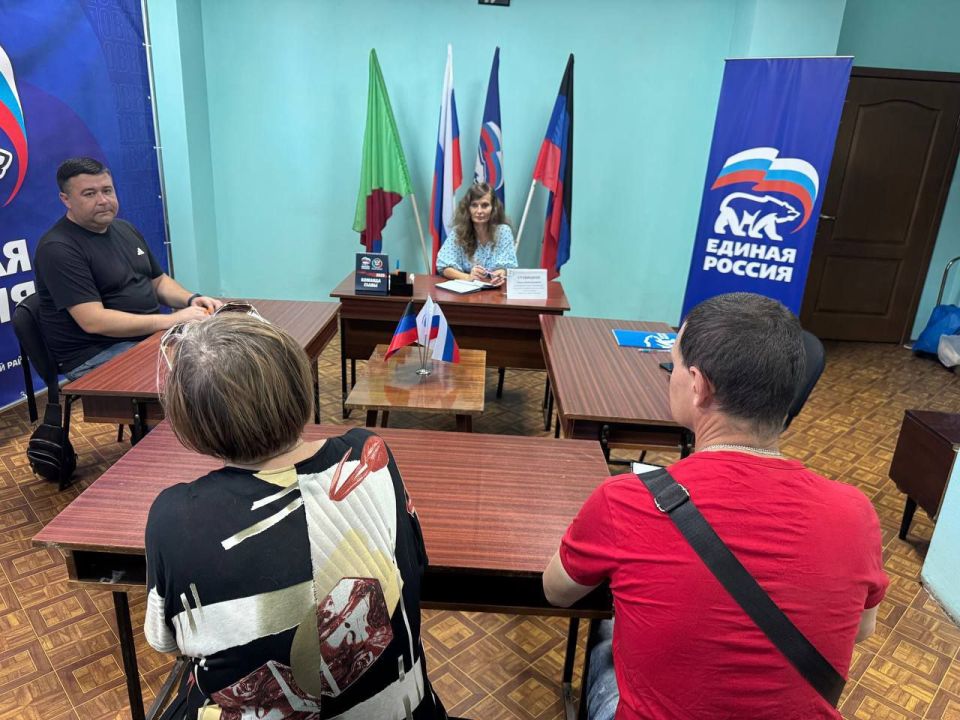 Иван Приходько: Анна Ставицкая провела выездной прием граждан в общественной приемной Председателя партии «Единая Россия» Дмитрия Медведева