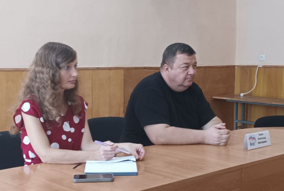 Иван Приходько: В Центрально-Городском районе Горловки прошла встреча с жителями