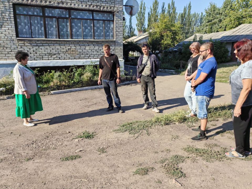 Иван Приходько: В Никитовском районе Горловки прошла встреча с жителями