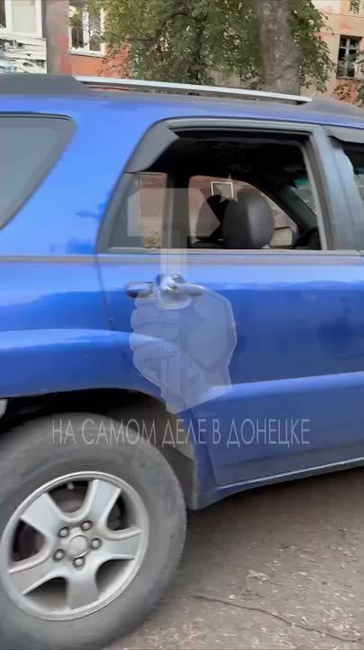 Ночью украинские фашисты нанесли артиллерийский удар по центру многострадальной Горловки