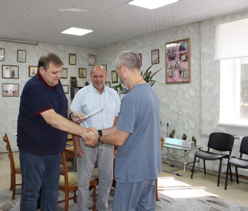 Иван Приходько: Горловка благодарит кузбасских медиков-добровольцев за самоотверженный труд и поддержку Иван Приходько: Горловка благодарит кузбасских медиков-добровольцев за самоотверженный труд и поддержку