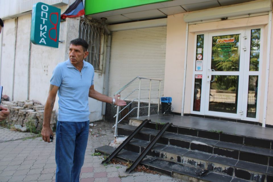 Иван Приходько: В Горловке проводится мониторинг условий доступной среды на отдельных объектах инфраструктуры Иван Приходько: В Горловке проводится мониторинг условий доступной среды на отдельных объектах инфраструктуры