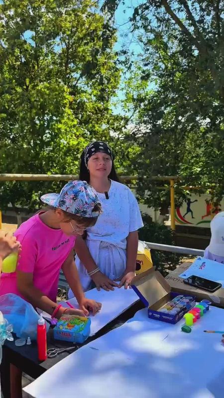 Юные горловчане делятся летними впечатлениями о лагере «Спутник»