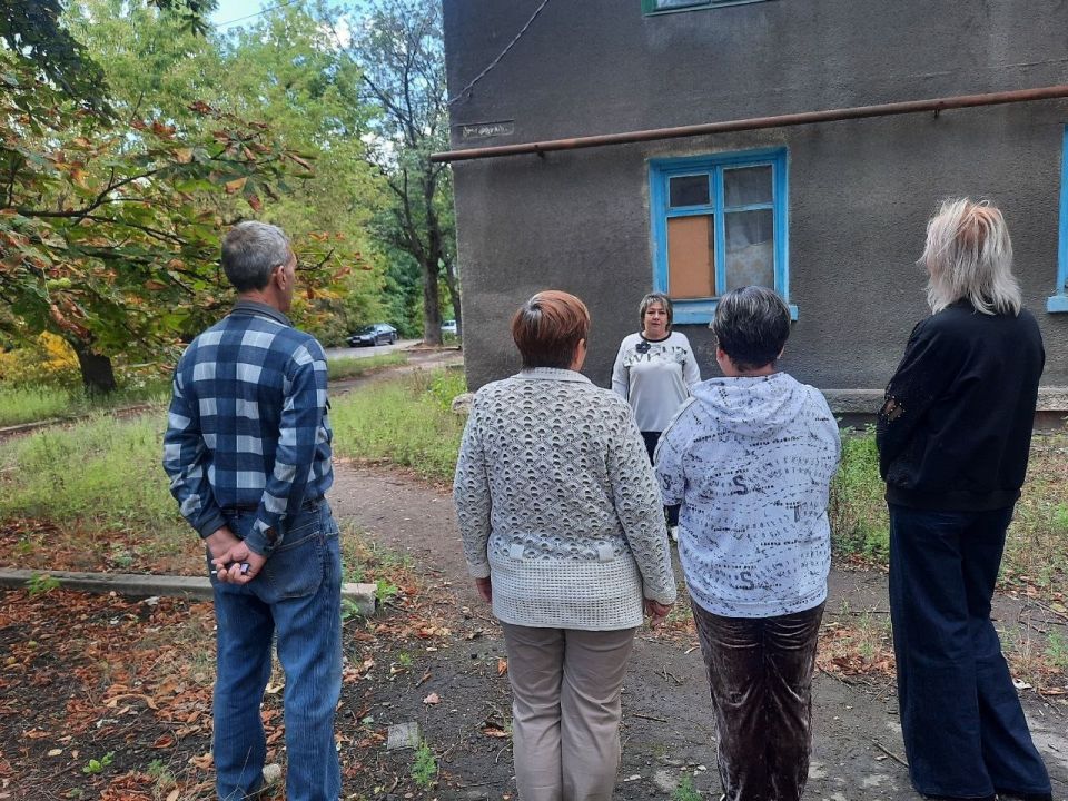 Иван Приходько: Состоялась встреча заместителя руководителя Управы Калининского внутригородского района города Горловка администрации городского округа Горловка с жителями