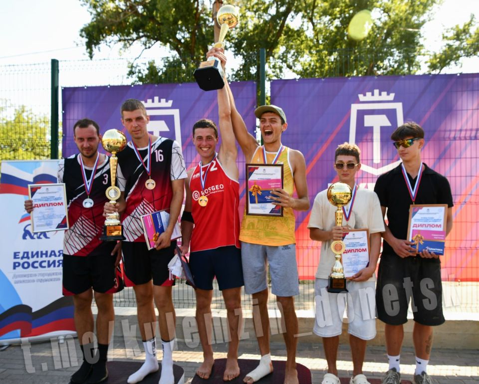 Алексей Кулемзин: Накануне Дня города поздравил победителей Кубка главы городского округа Донецк по пляжному волейболу, который прошел при поддержке регионального отделения Всероссийской федерации волейбола Алексей Кулемзин: Накануне Дня города поздравил победителей Кубка главы городского округа Донецк по пляжному волейболу, который прошел при поддержке регионального отделения Всероссийской федерации волейбола
