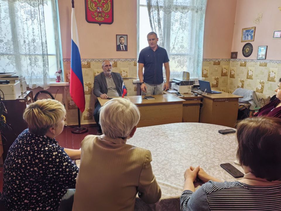 Иван Приходько: В Никитовском районе Горловки прошла встреча с жителями