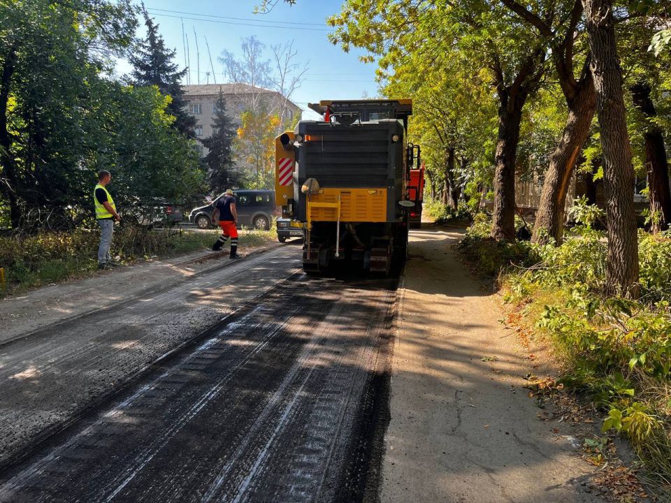 Роман Конев: В прифронтовой Горловке продолжается ремонт дорожного покрытия Роман Конев: В прифронтовой Горловке продолжается ремонт дорожного покрытия