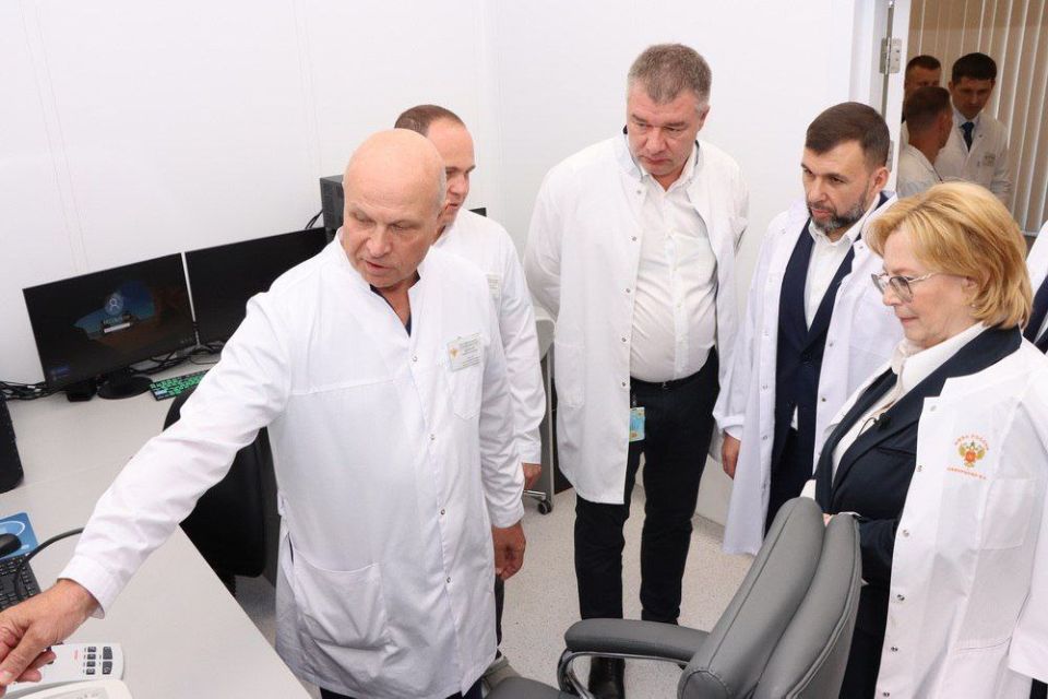 Денис Пушилин: Продолжаем строительство Многопрофильного медцентра ФМБА в Мариуполе Денис Пушилин: Продолжаем строительство Многопрофильного медцентра ФМБА в Мариуполе