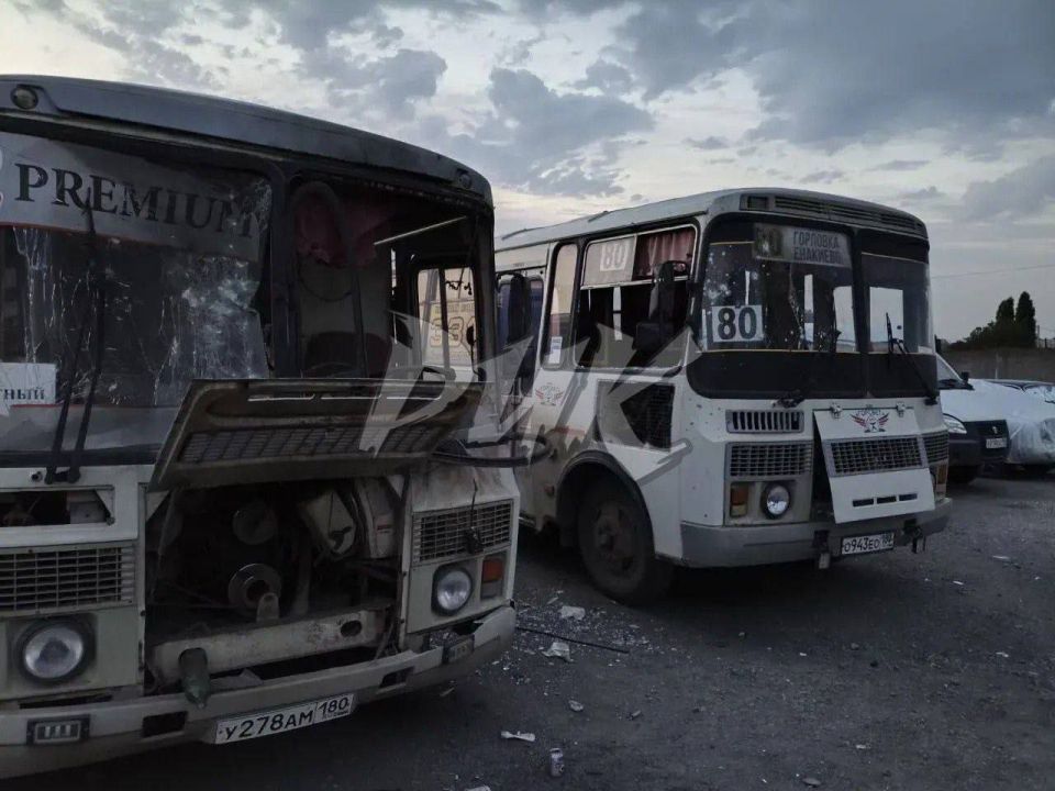 Очередные свидетельства террористических ударов ВСУ на Донбассе Очередные свидетельства террористических ударов ВСУ на Донбассе