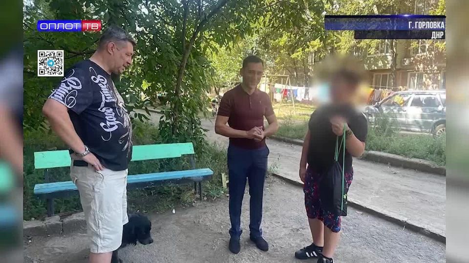 Иван Приходько: Собери ребенка в школу. В преддверии Дня Знаний, в рамках всероссийской акции «Собери ребёнка в школу», Горловку посетил депутат НС ДНР Денис Машков