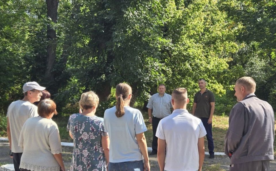 Иван Приходько: В Калининском внутригородском районе города Горловка состоялись встречи с жителями