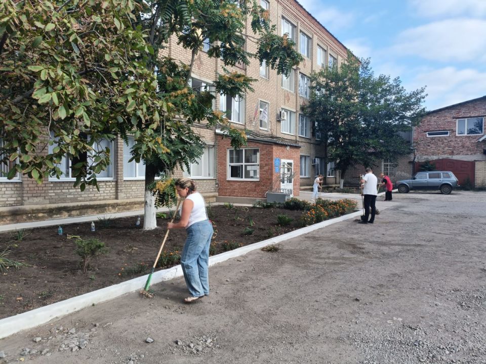 В Горловке продолжается масштабный партийный проект Единой России «Городская среда» В Горловке продолжается масштабный партийный проект Единой России «Городская среда»