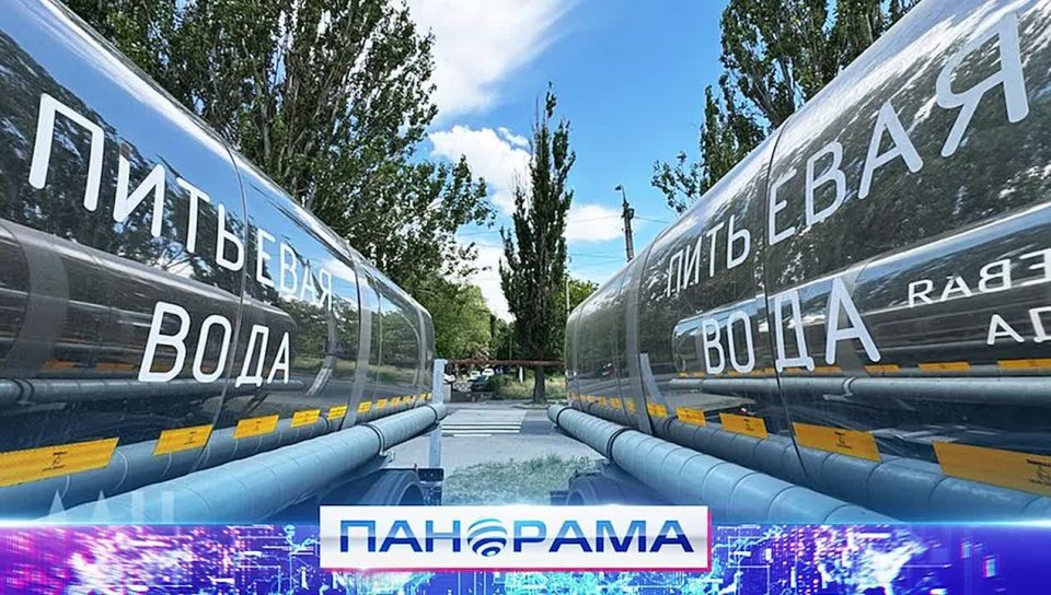 Результат схода граждан – в горловском посёлке закончилась засуха! В Кочегарке установили ёмкости с водой