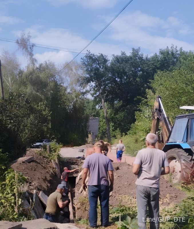 Филиалы «Донбасстеплоэнерго» готовятся к следующему отопительному сезону в Горловке