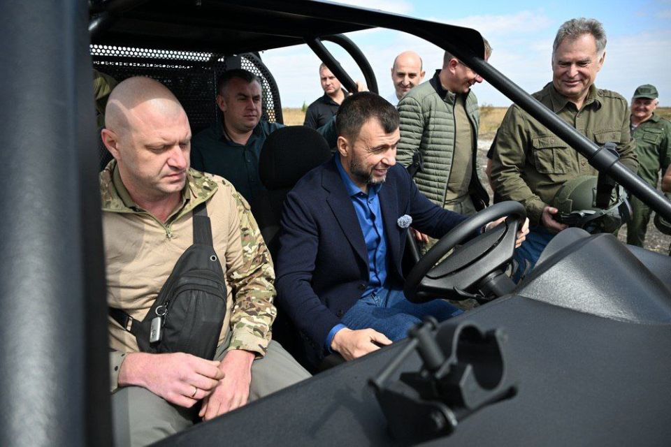 Денис Пушилин: Первый многоцелевой автовездеход «Штурм» произведен в ДНР и прошел полевые испытания Денис Пушилин: Первый многоцелевой автовездеход «Штурм» произведен в ДНР и прошел полевые испытания