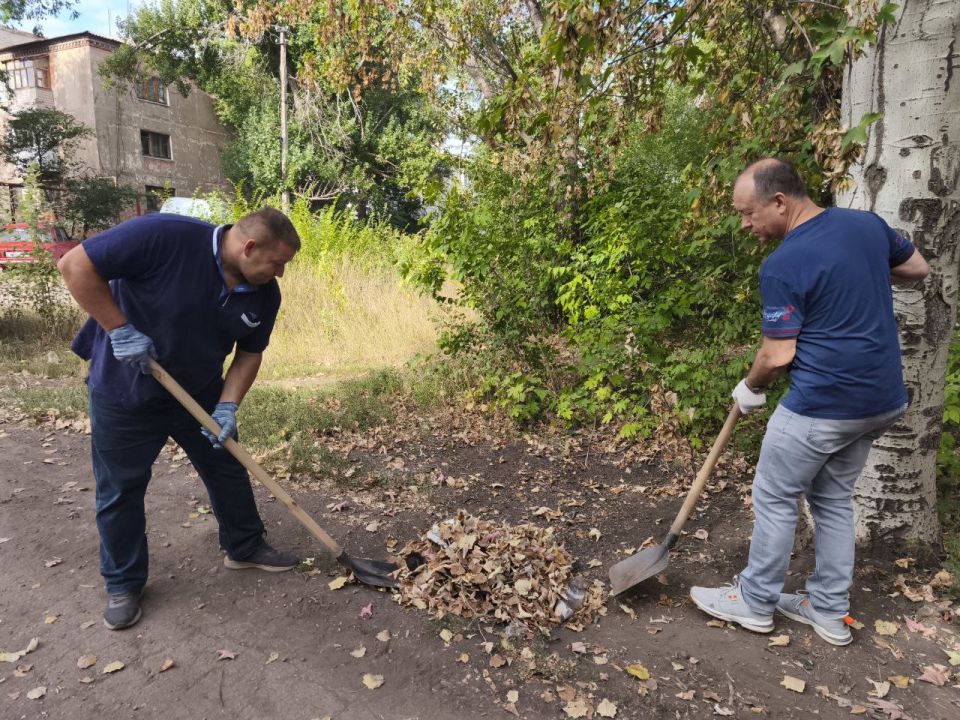 Иван Приходько: Сегодня, 6 сентября, мы провели субботник в парке Гурко в Калининском районе Горловки