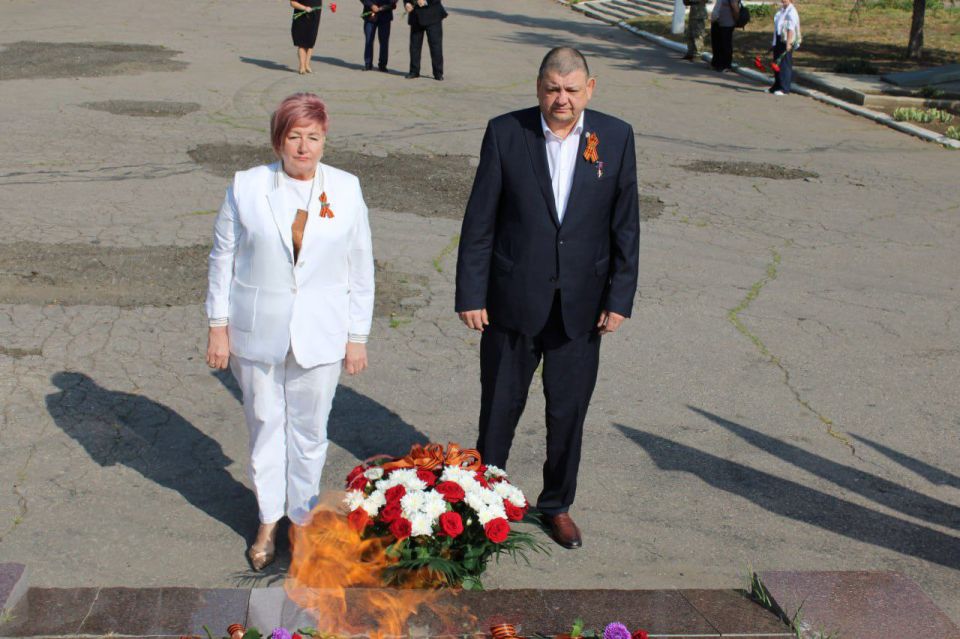 Горловчанки почтили память освободителей Донбасса