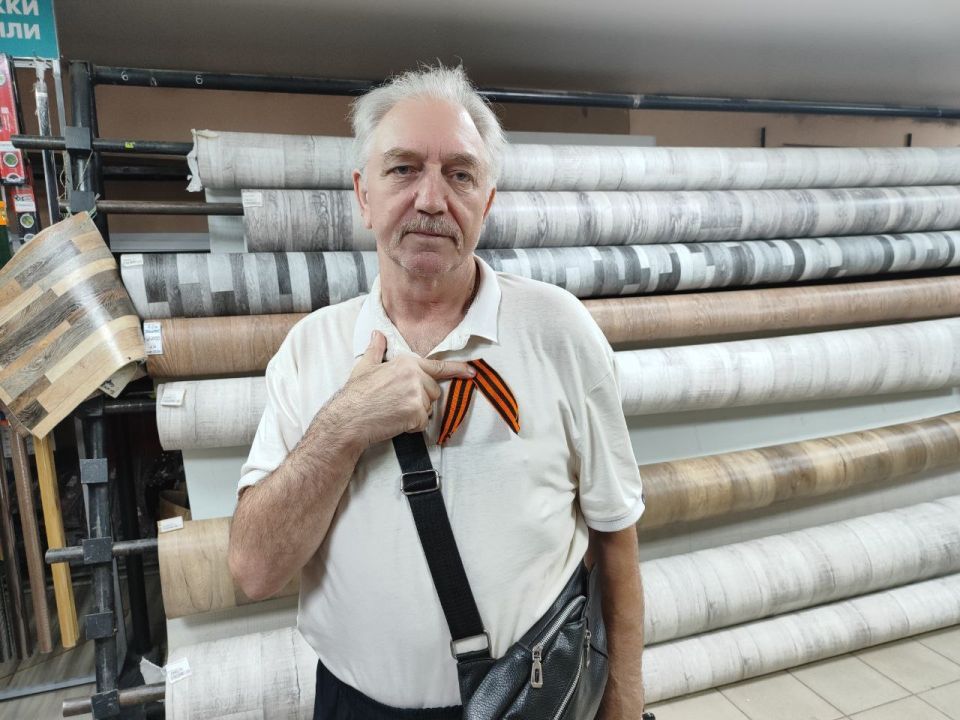 Иван Приходько: В Калининском внутригородском районе города Горловка прошла акция «Георгиевская ленточка» Иван Приходько: В Калининском внутригородском районе города Горловка прошла акция «Георгиевская ленточка»