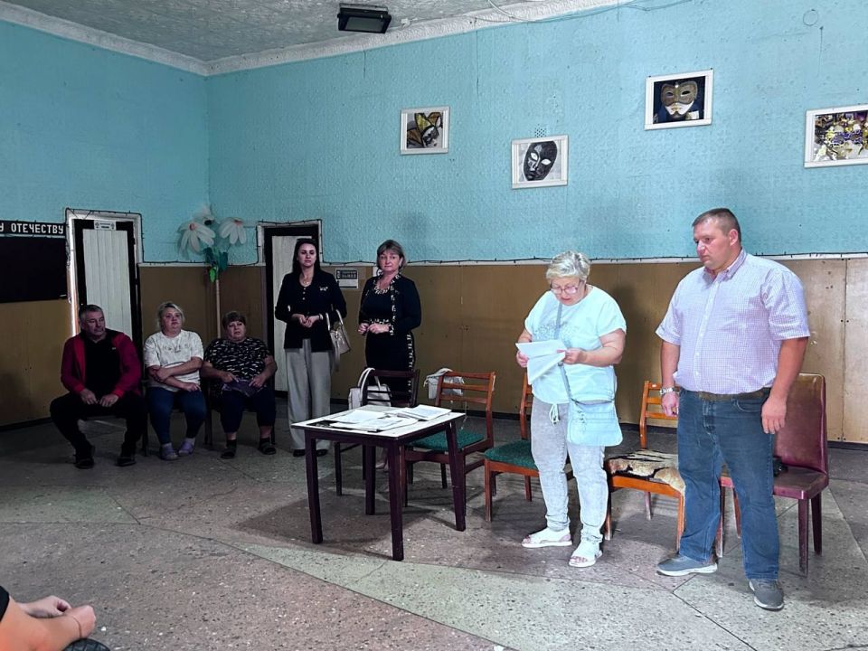 Иван Приходько: В Калининском районе Горловки прошло учредительное собрание ТОС