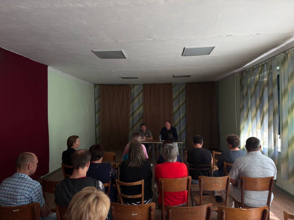 Иван Приходько: В Центрально-Городском районе Горловки прошла встреча с трудовым коллективом