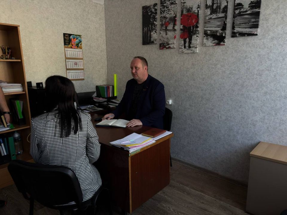 Роман Конев: Состоялся выездной приём граждан депутатом Горловского городского совета Донецкой Народной Республики первого созыва Николаем Гальченко