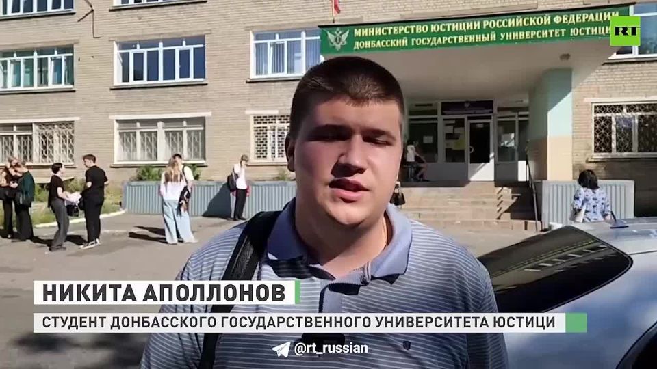 Никита Аполлонов, юный герой из Горловки, поступил в Донбасский государственный университет юстиции Минюста России