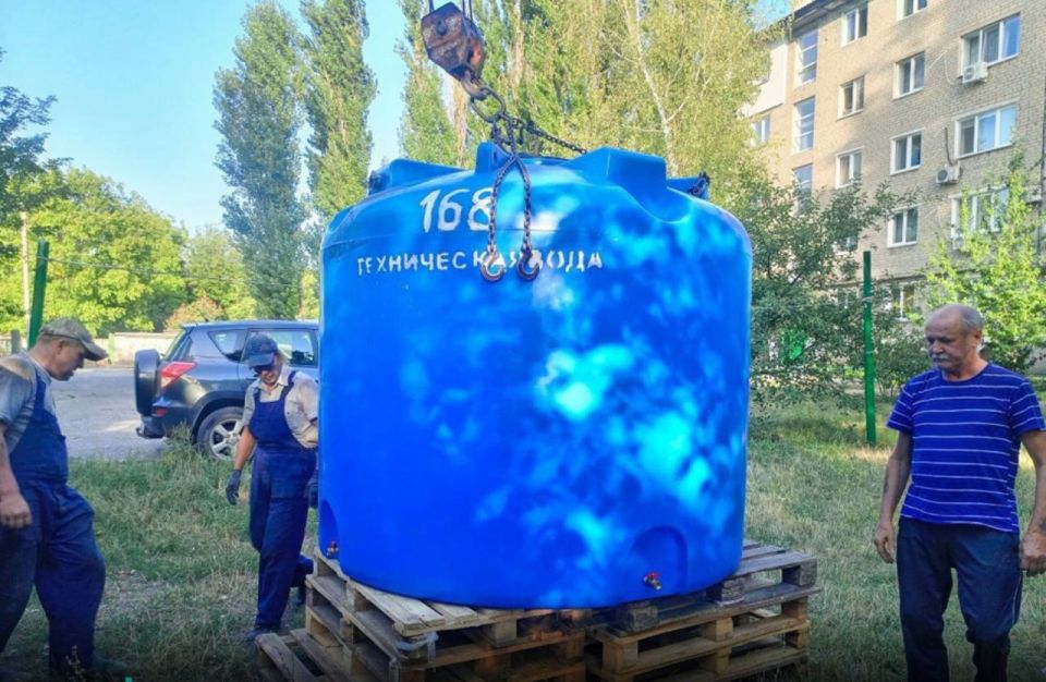 Денис Пушилин: Продолжаем налаживать водоснабжение в населенных пунктах Макеевки Денис Пушилин: Продолжаем налаживать водоснабжение в населенных пунктах Макеевки