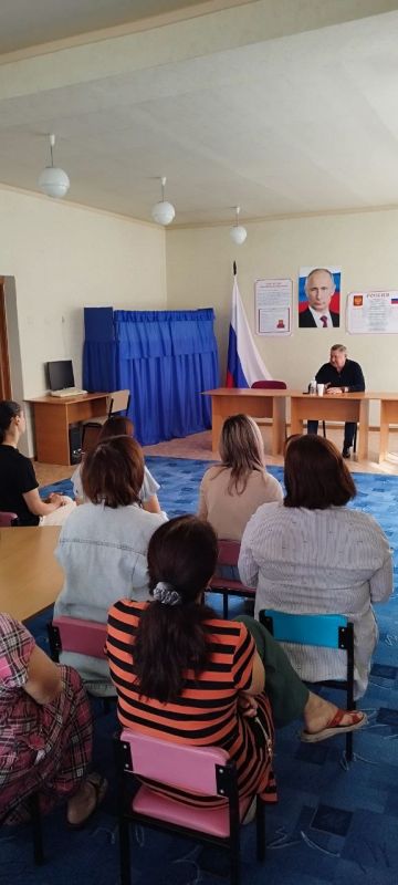 Сергей Скиданов: Сегодня провёл встречу с трудовым коллективом ГКДОУ «Детский сад №204 комбинированного вида г.о. Донецк»