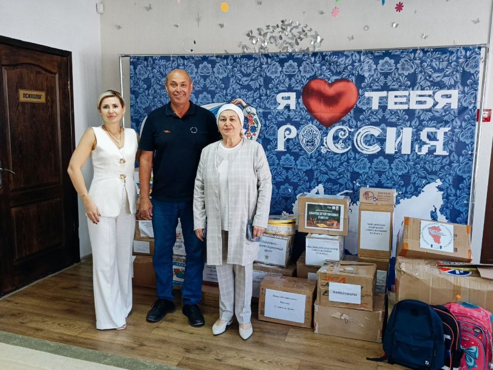 Гуманитарная помощь из Кузбасса доставлена в детские центры Горловки! Гуманитарная помощь из Кузбасса доставлена в детские центры Горловки!