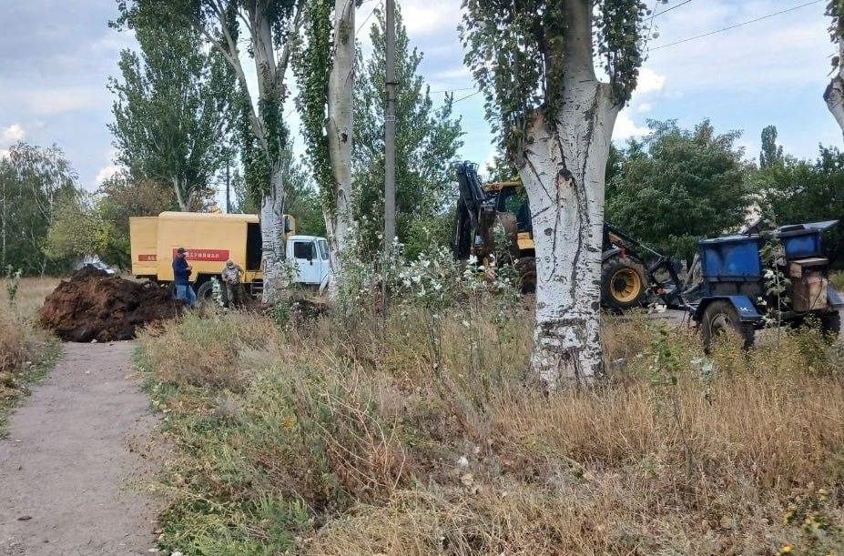 Специалисты заменили порядка 400 метров водопроводных сетей в Горловке