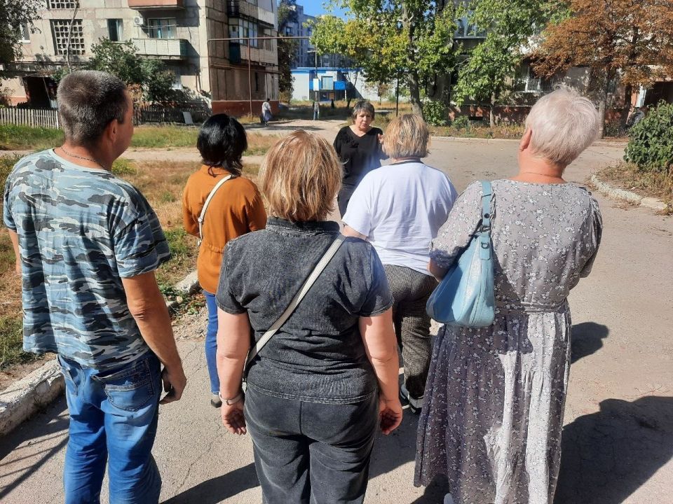 Иван Приходько: В Калининском внутригородском районе Горловки прошли встречи с жителями и трудовыми коллективами