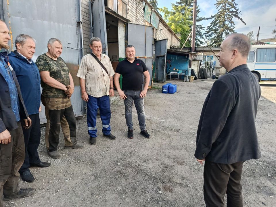 Иван Приходько: Состоялись встречи руководства администрации городского округа Горловка с трудовыми коллективами