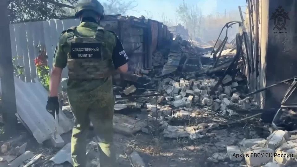 За минувшие сутки следователями СК России зафиксированы очередные обстрелы территории ДНР, совершенные ВФУ