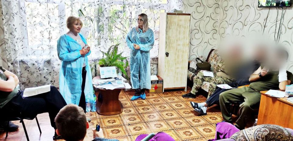 При поддержке местного отделения "Союза женщин России"